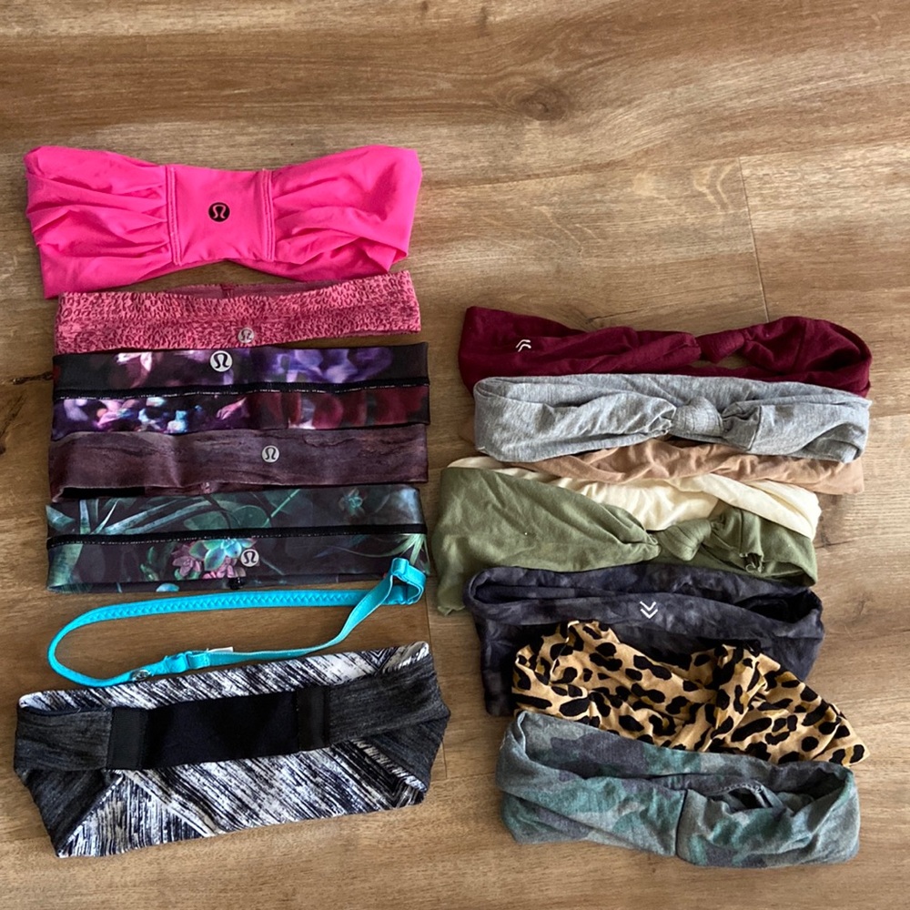 lululemon + headbands bundle